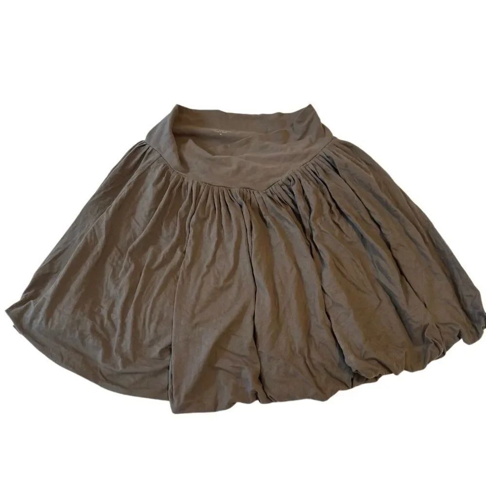 Calvin Klein Brown Tan Bubble Skirt